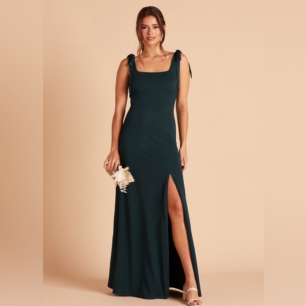 Birdy Grey Teal Maxi Dress with Shoulder Ties